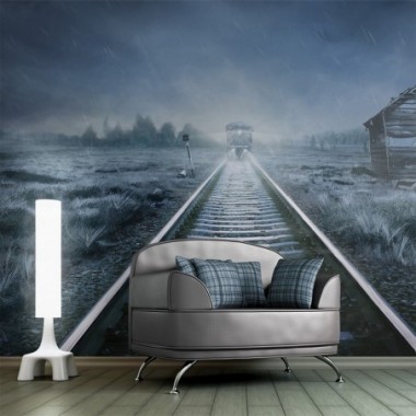 Fotomurale - Treno fantasma - 400x309