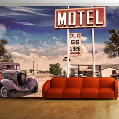 Fotomurale - Old motel - 250x175