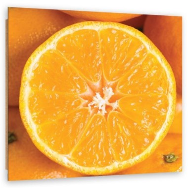 Quadro deco panel, Macro arancione - 50x50