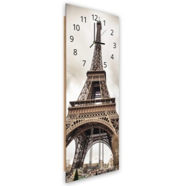 Orologio da parete, Torre Eiffel - 30x90