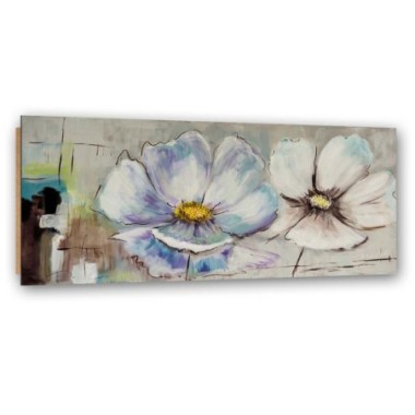 Quadro deco panel, Due fiori - 120x40