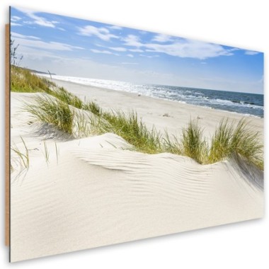 Quadro deco panel, BaÅ‚tyk Landscape Beach Sea - 100x70