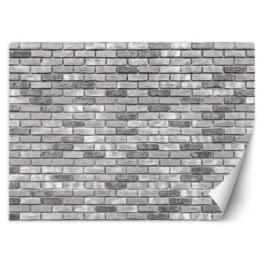 Carta Da Parati, Muro di mattoni grigio - 300x210