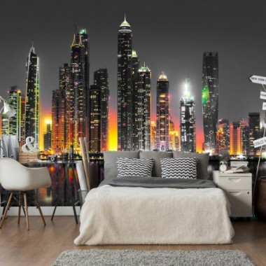 Fotomurale - Desert City (Dubai) - 150x105