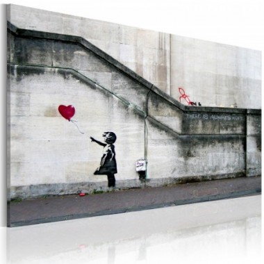 Quadro - C'e' sempre speranza (Banksy) - 60x40