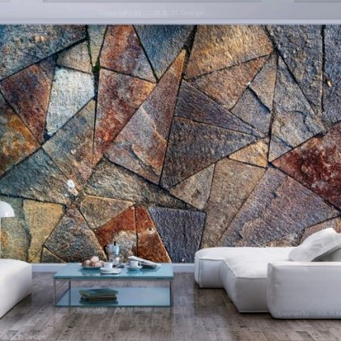 Fotomurale - Pavement Tiles (Colourful) - 350x245