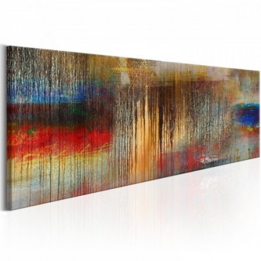 Quadro - Colourful Rainstorm - 150x50