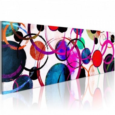 Quadro - Colourful Circle - 150x50