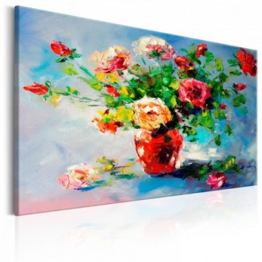 Quadro dipinto - Beautiful Roses - 60x40