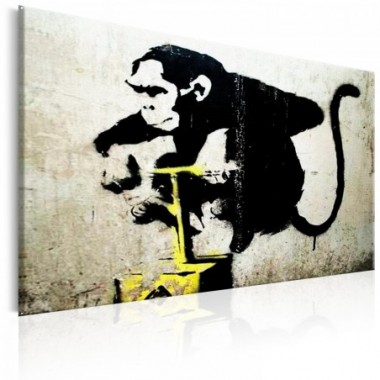 Quadro - Monkey Detonator by Banksy - 60x40